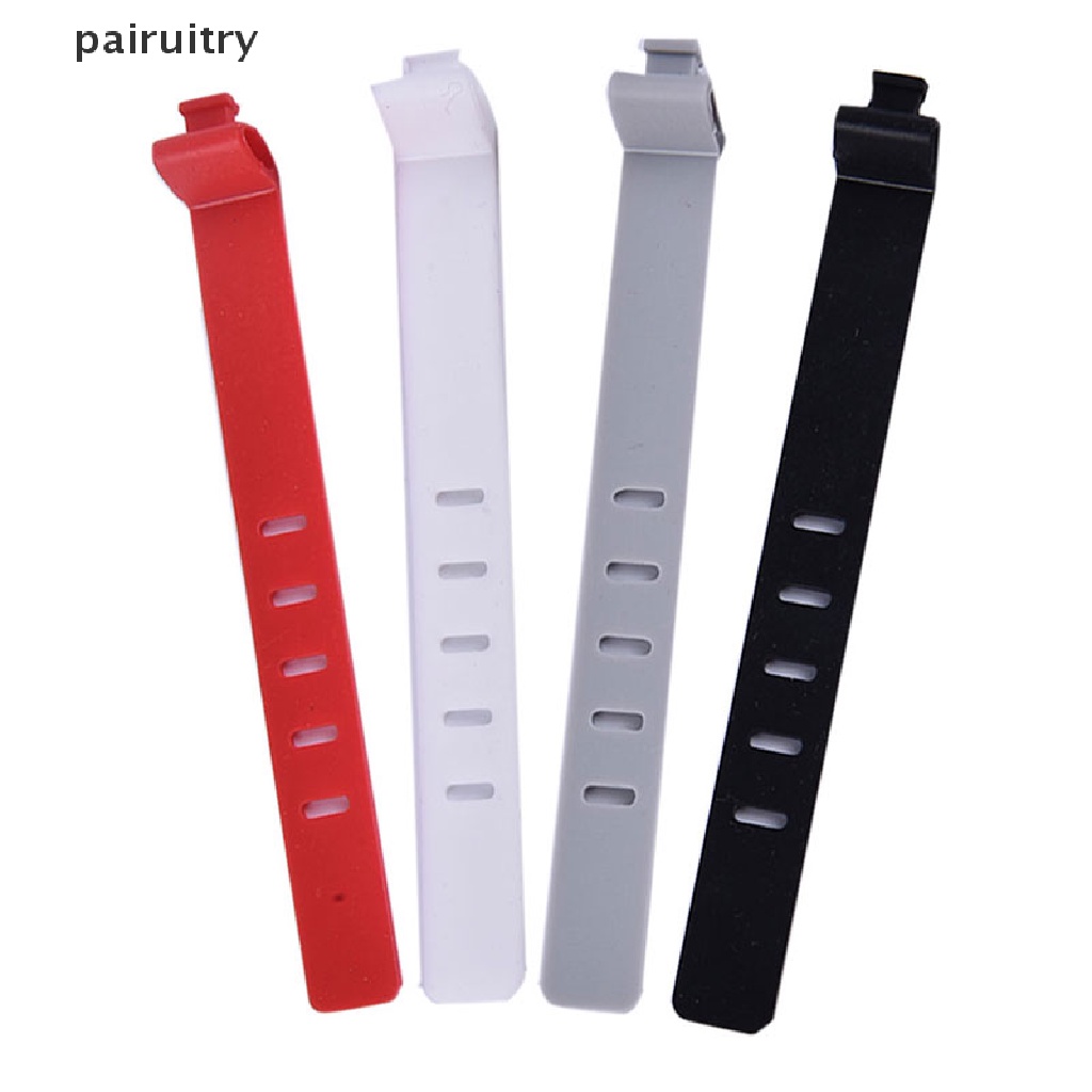 Prt 2PCS Silicone Phone Data Cable Winder Earphone Klip Charger Organizer Pengikat Kabel PRT