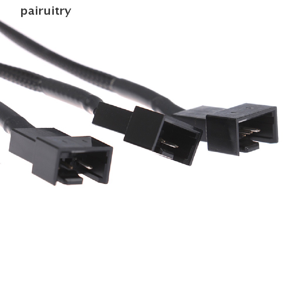 Prt PC Adaptor Kipas 4pin PWM extender Kabel 4pin Ke 3jalur Kabel Y Splitter PRT