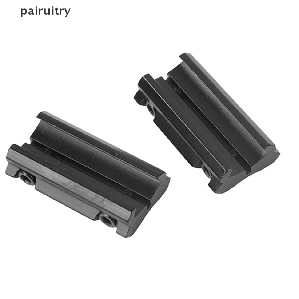 Prt 2Pcs Adapter Mount Base 11mm Dovetail 20mm Penenun Picany Rel PRT