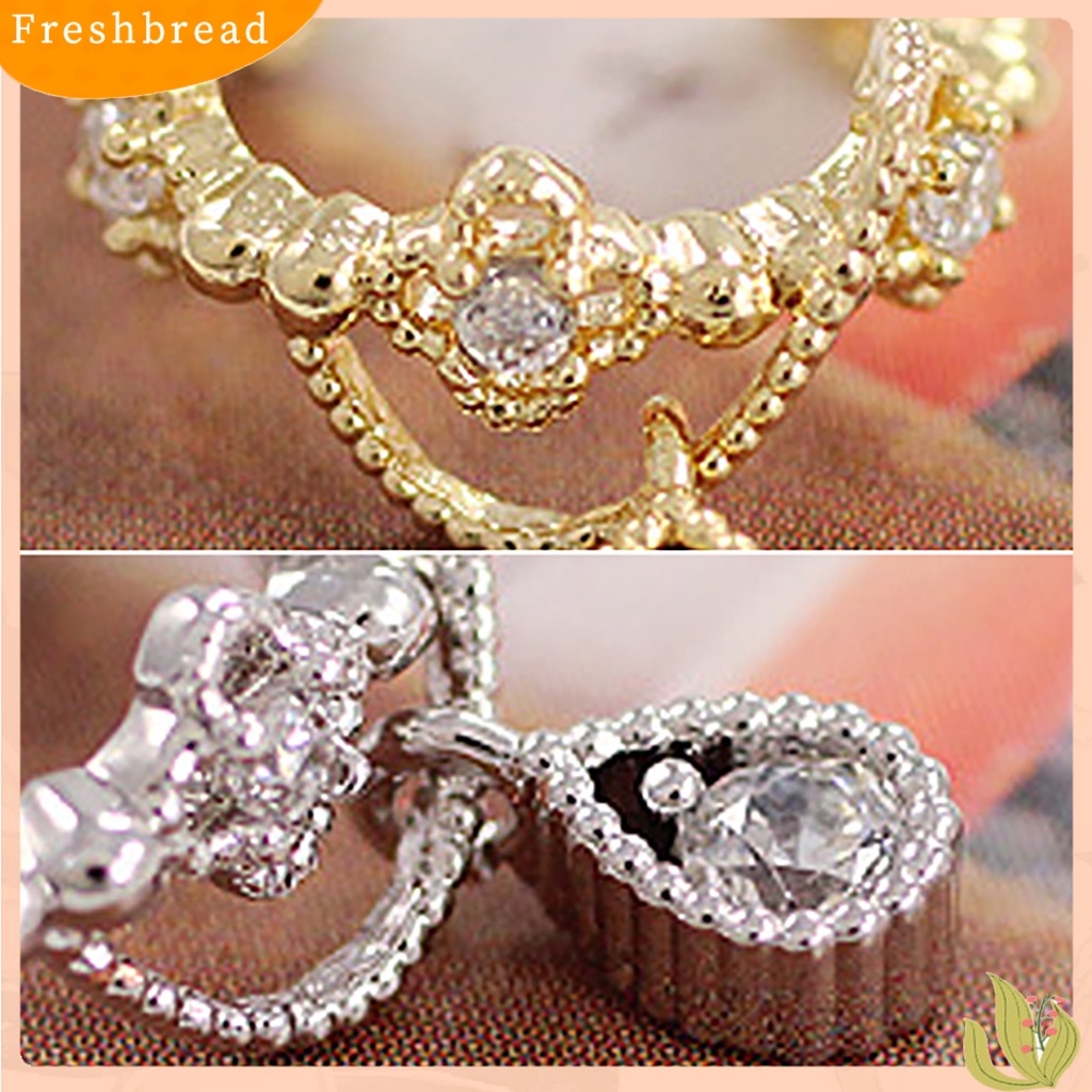 &lt; Freshbread &gt; 1Pc Ear Cuff Teardrop Pendant Hias Anting Tulang Rawan Wanita Tanpa Tindik Untuk Pesta Ulang Tahun