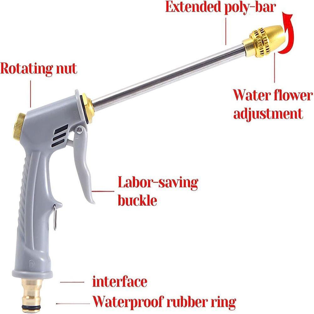 Nozzle Selang Air Nanas High Quality High Pressure Alat Pembersih Taman Mobil Rumah