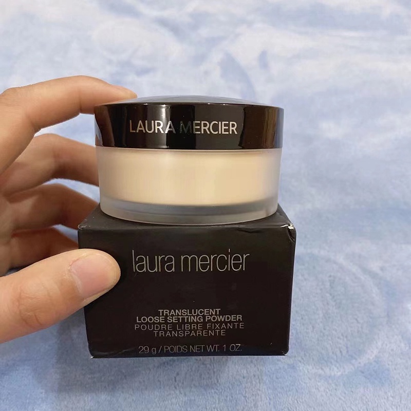 Laura Mercier Translucent Loose Setting Powder 29g（100% Original） Rolla Bedak Tabur Full Szie Dengan Box Bedak Tabur (New Packaging Full Size With Box)