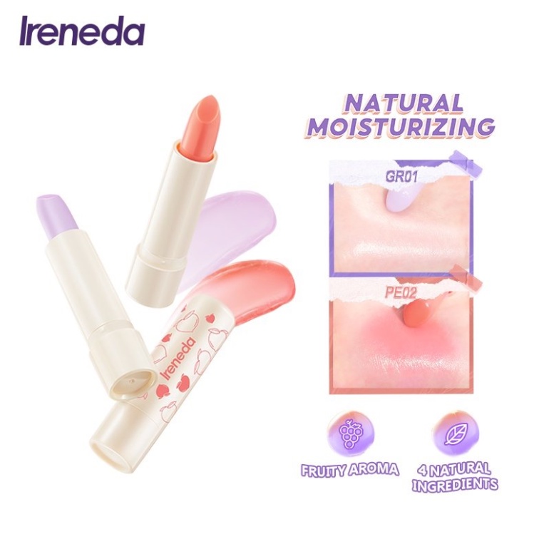 (READY &amp; ORI) IRENEDA Kiss Kiss Lip Balm Pelembab Bibir IR-L01