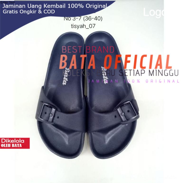 Sandal wanita - sandal  bata sandal  karet original 572-6142/9142/5142