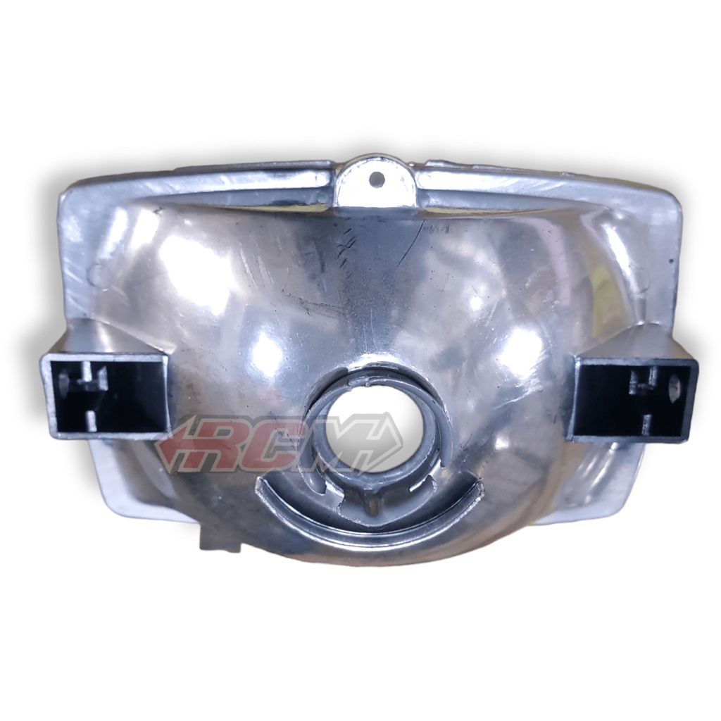 HEADLIGHT HEADLAMP HEAD LAMP MICA MIKA KACA LENS LENSA REFLECTOR REFLEKTOR DEPAN UTAMA ONLY SUZUKI RC-80 RC80 RC 80 100 RC-100 RC100 TANPA LAMPU BEST QUALITY BAHAN TEBAL JAMINAN KUALITAS