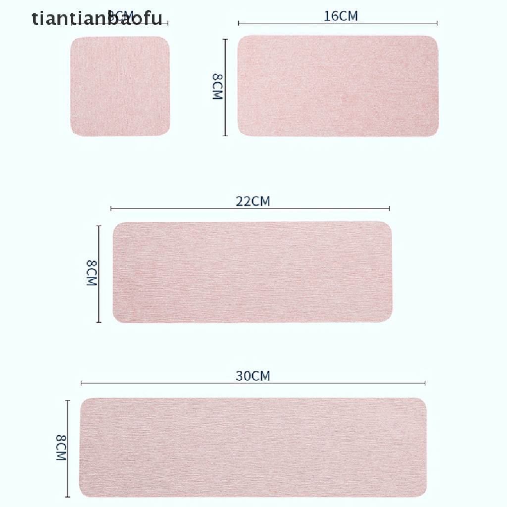 [tiantianbaofu] Home Diatomite Mat Alas Penyerap Air Tahan Panas Coaster Diatomaceous Earth Kitchen Sink Faucet Mat Non Slip Cepat Kering Butik