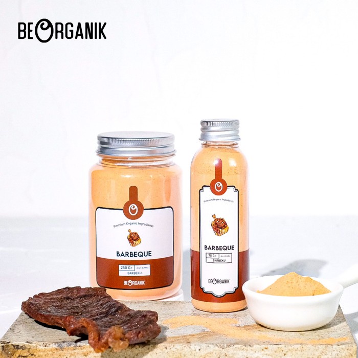 

Beorganik Barbeque Powder / Bumbu Barbecue Non MSG - SLIM 70gr