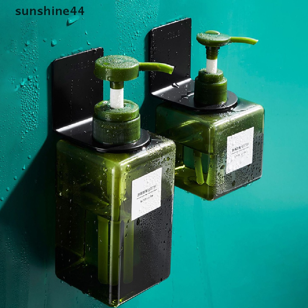 Sunshine Rak Penyimpanan Botol Shampo Kamar Mandi Rak Gantung Tempel Dinding Multi-Fungsi Perekat Kuat Tempat Handsanitizer ID