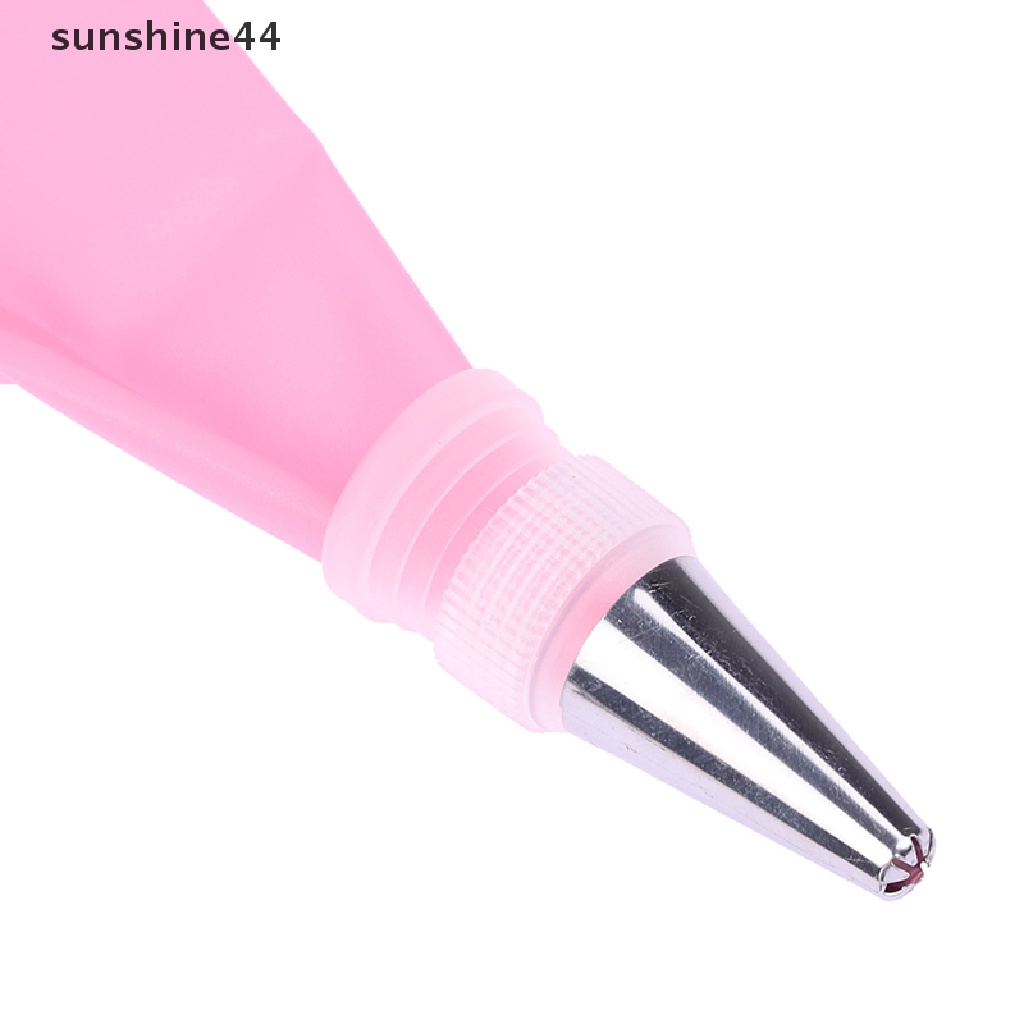 Sunshine al Cake Decorag Tools Silicone Pastry Bag Aksesoris Dapur ID