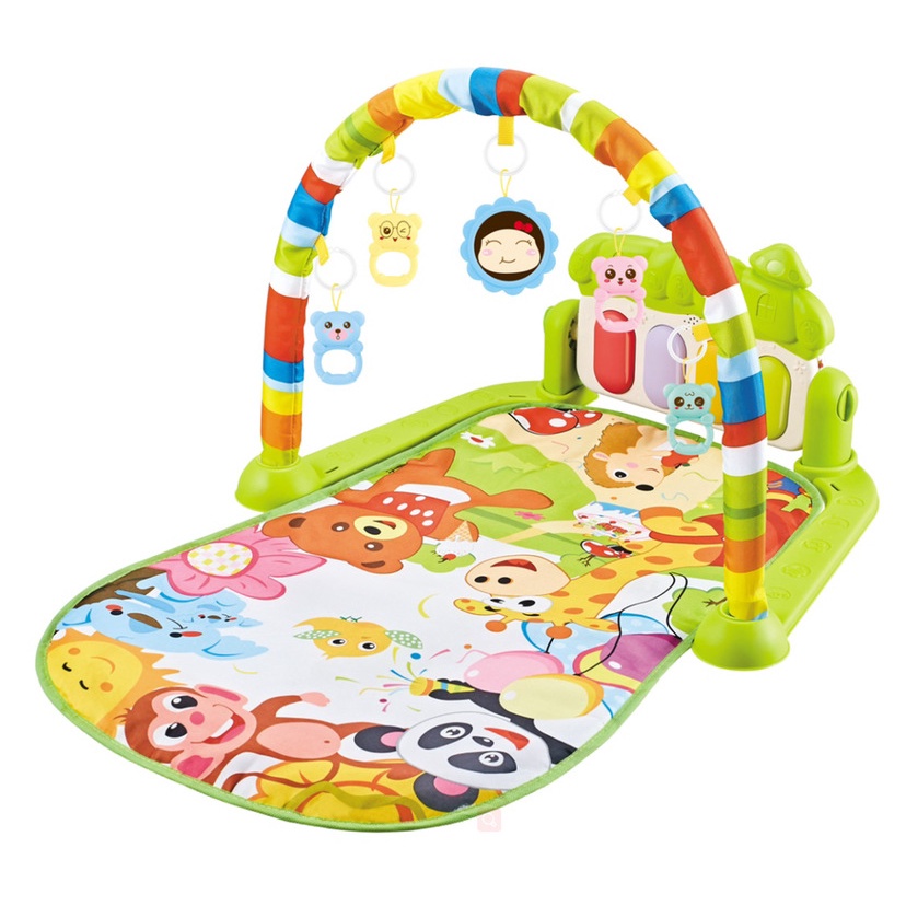 Mainan piano Musik playmat baby Fitness 0-36 Bulan newborn baby piano games pad piano