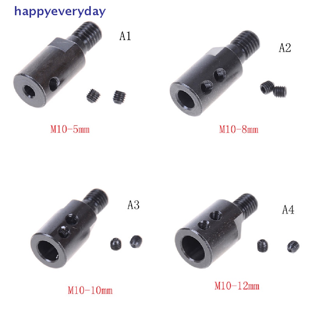 [happy] 5mm/8mm/10mm/12mm Shank M10 Arbor Mandrel Konektor Adapter Cutg Tool [ID]