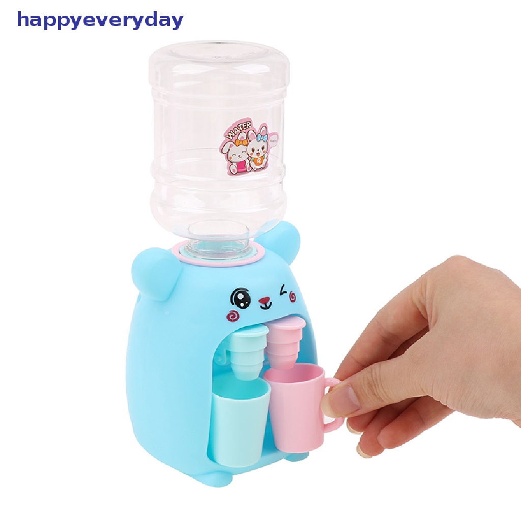 [happy] Dispenser Air Mini Untuk Mainan Anak Jus Air Minum Air Mancur Simulasi [ID]