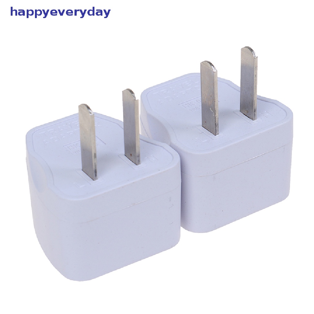 [happy] Universal EU UK AU to US USA AC Travel Colokan Listrik Adapter Outlet Converter [ID]