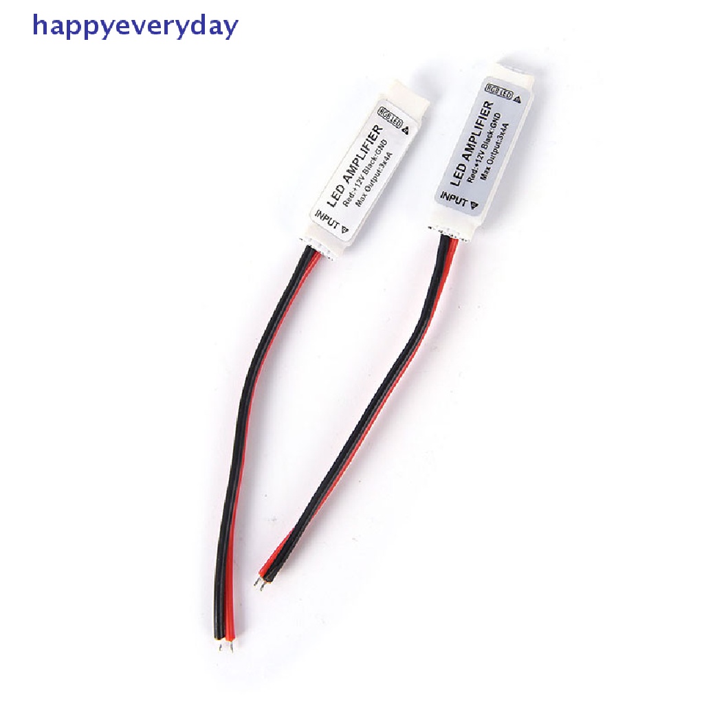 [happy] 2pcs dc12v mini rgb led amplifier controller Untuk Smd35285050Led strip [ID]