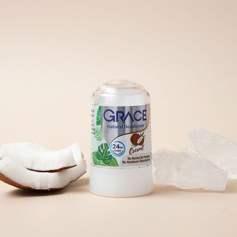 [TERMURAH] Grace Natural Deodorant 24 hour Protection | Grace Crystal | Browit.id