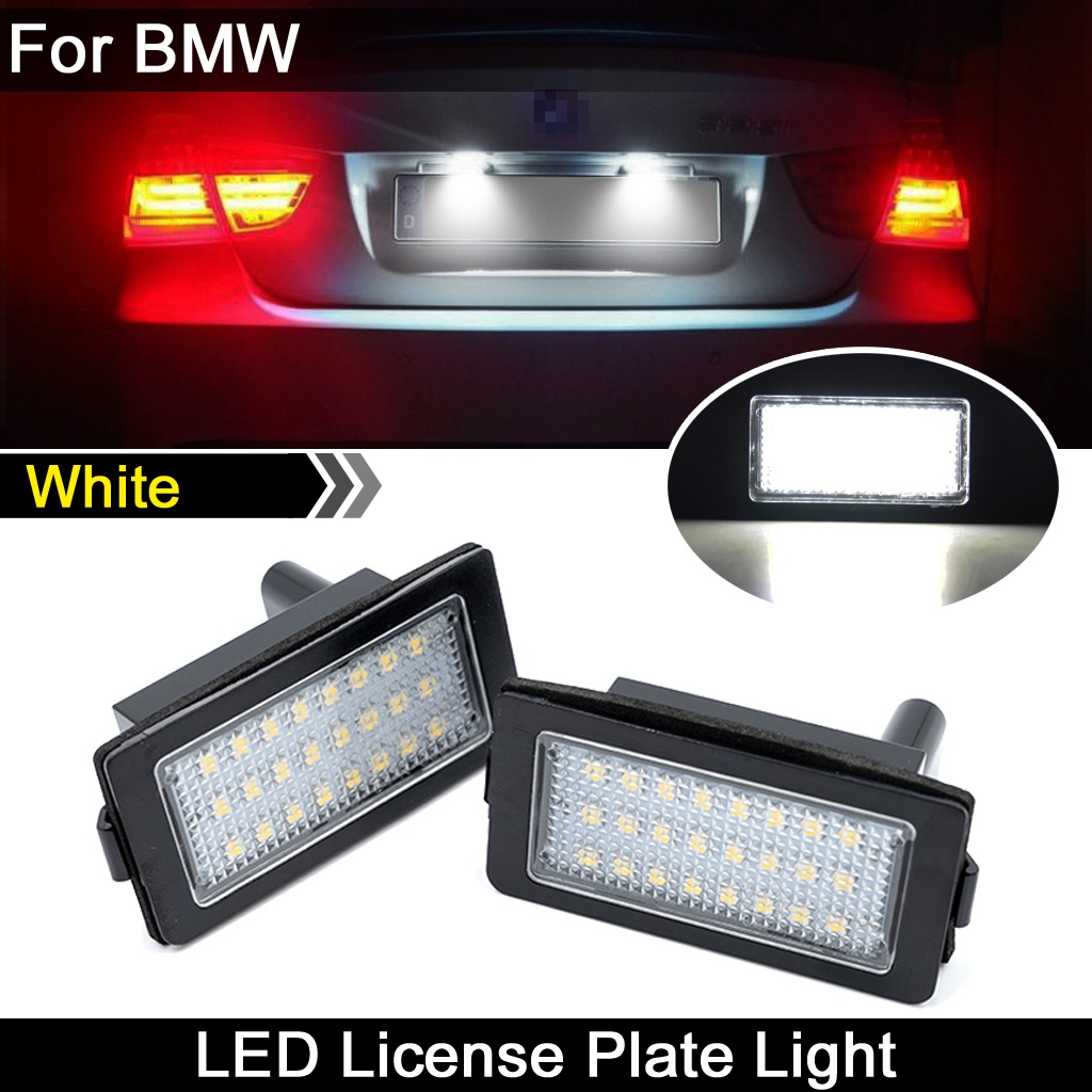 2pcs Lampu Plat Nomor Plat LED Lampu Untuk BMW 7-Series E38 728i 730i 730d 740i 740d 740iL 750i 750iL 1995-2001