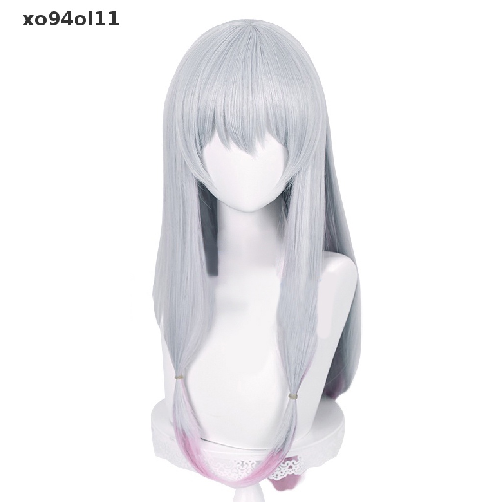 Wig Cosplay XO Eromanga Sensei Izumi Sagiri Wig Anime Wig Sintetis Tahan Panas OL