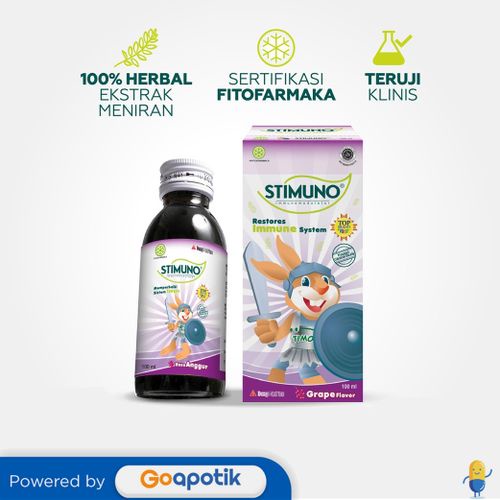 Stimuno Grape Sirup 100 Ml