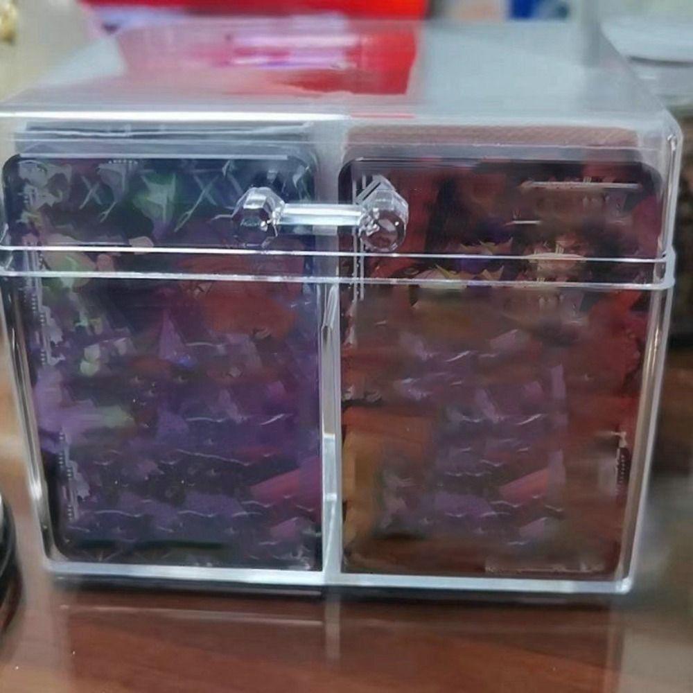 Wonder Photocard Storage Box Hot Transparan Koleksi Kartu Alat Tulis Sekolah