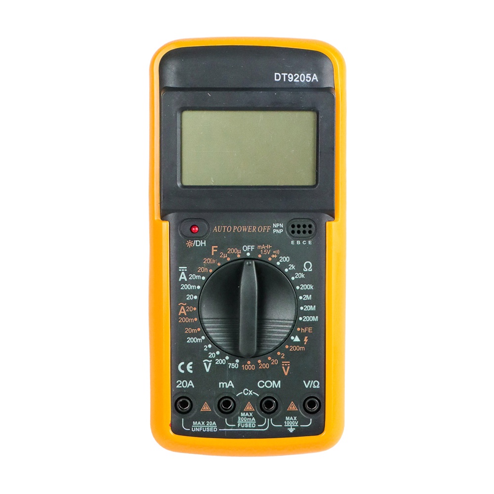 RICHMETERS Pocket Size Digital Multimeter - Yellow - 7ROTE0YL