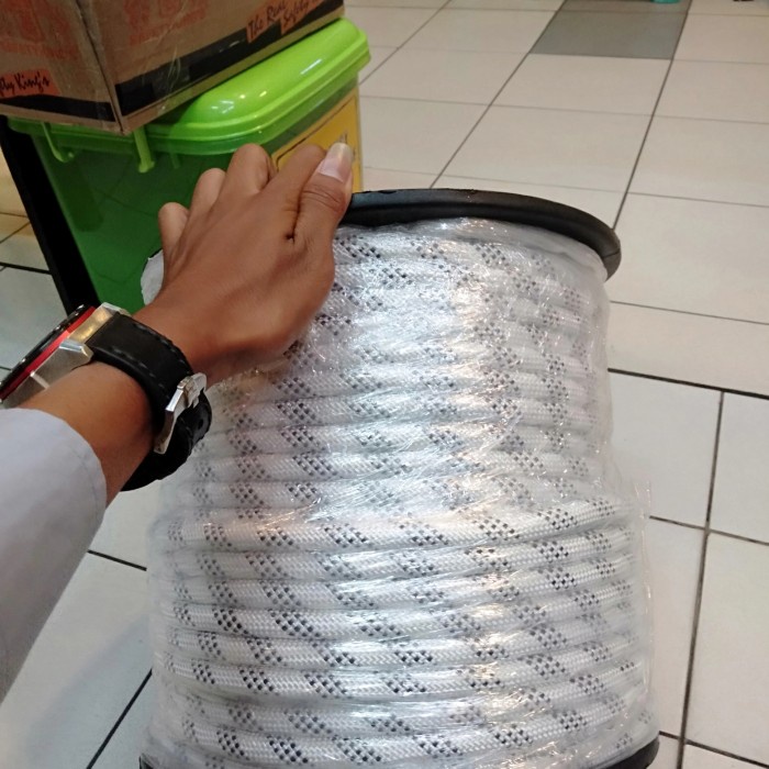 TALI KARMANTEL 12 MM X 100 METER STATIS /  MURAH