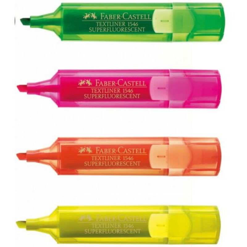 

TEXTLINER 46 FABER CASTELL FLUORESCENT STABILO HIGHLIGHTER