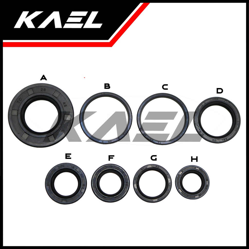 Seal Oli Komplit Mio J &amp; X-Ride &amp; Fino FI &amp; Soul GT 115 Sil Oil Assy Set Kit Komplet Lengkap