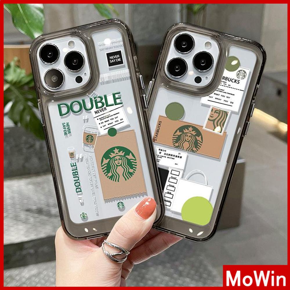 For iPhone 14 Pro Max iPhone Case Acrylic Hard Case HD Clear Case  Plating Button Shockproof Star Coffee Black Compatible with iPhone 13 Pro max 12 Pro Max 11 xr xs max 7Plus