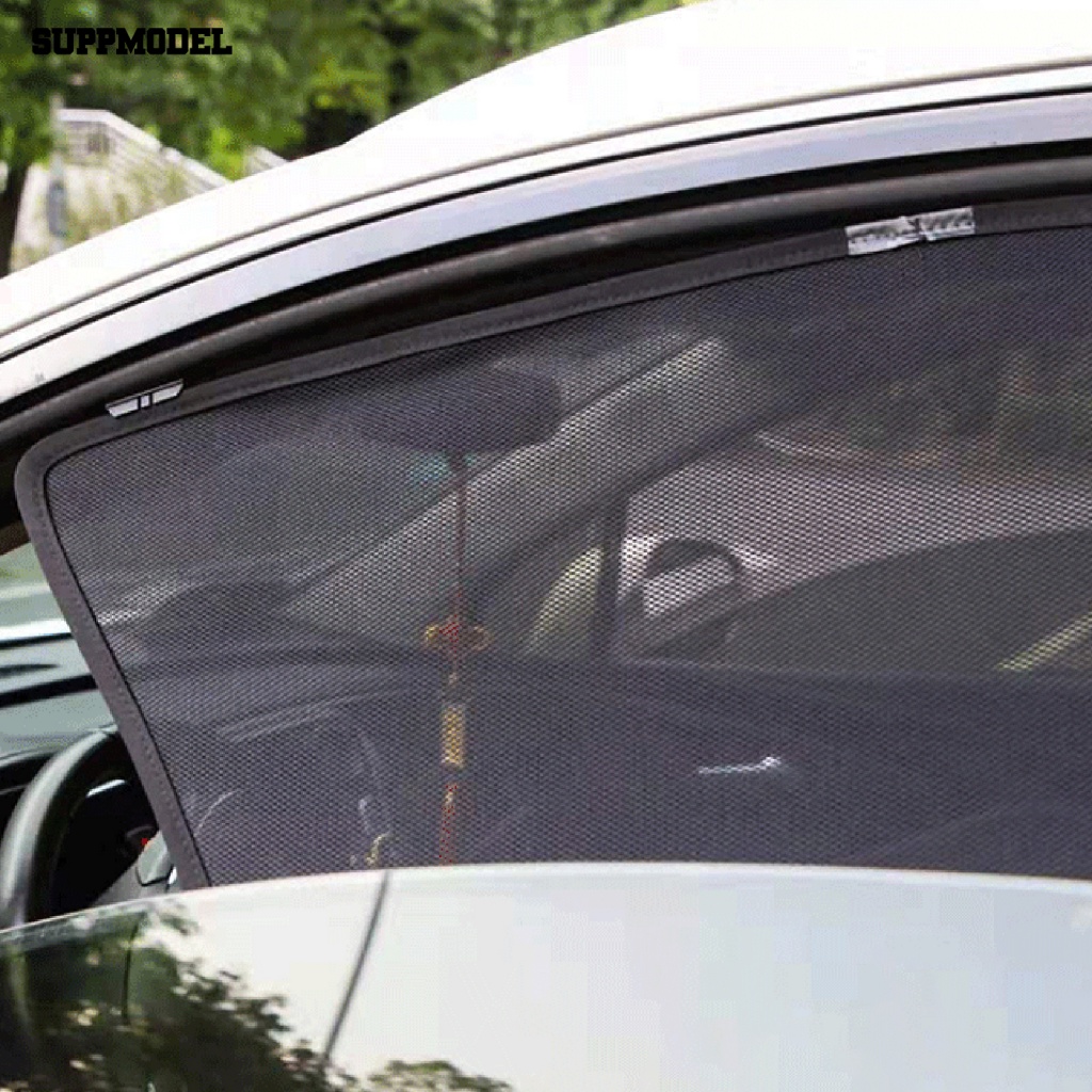 Suppmodel 4Pcs/Set Car Window Car Sun Visor Jendela Mobil Pelindung Kerai Pelindung Perlindungan UV Untuk Toyota Land Cruiser Prado J150