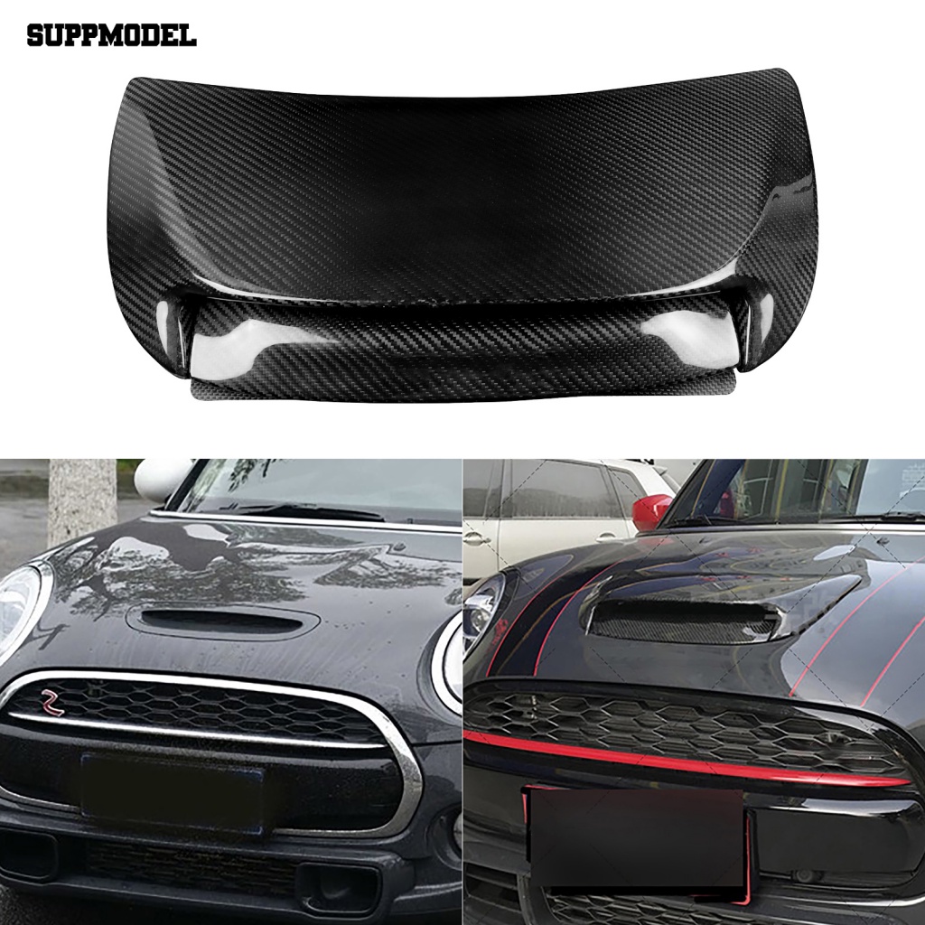 Suppmodel 3Pcs Pelindung Tudung Udara Inlet Trim Well Fitment Air Vent Cover Waterproof Untuk Koper Mini 2015-on F55/F56/F57