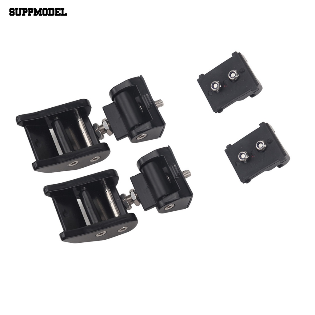 Suppmodel Aluminium Alloy Hood Catch Kit Aluminium Alloy Black Hood Catch Kit Nyaman Untuk Wrangler JK Tanpa Batas 2007-2017