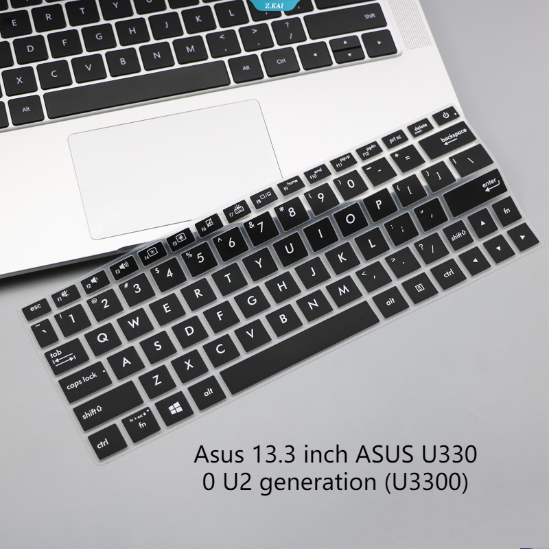 Pelindung Keyboard Laptop Silikon Anti Air Dan Debu Untuk Keyboard ASUS 13.3 Inch ASUS U3300 U2 Generation (U3300) [ZK]