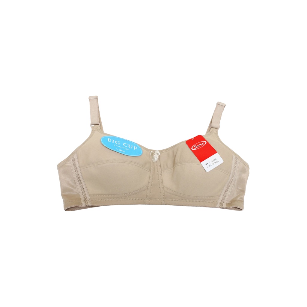 Sorex Bra Wanita - BH 01005 Busa Tipis Cup Besar Tanpa Kawat Kait 2 - BIG CUP Collection