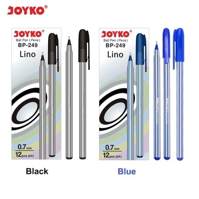 

PERLUSIN Pena Joyko Ball pen Bp249 lino black