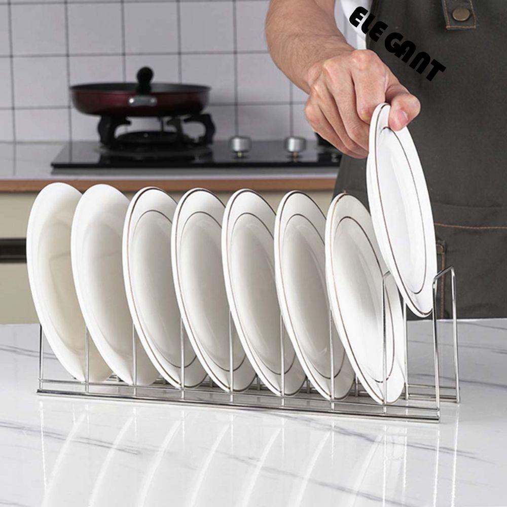 [Elegan] Drain rack Bowl rack Sendok Garpu Tutup Rak Organizer Dapur Rak Penyimpanan Aksesoris Dapur