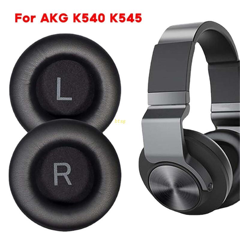 Btsg Nyaman Protein Ear Pads Bando Untuk K540 K545 Headset Earmuff Memory Foam Peredam Kebisingan Ear Pads Headban