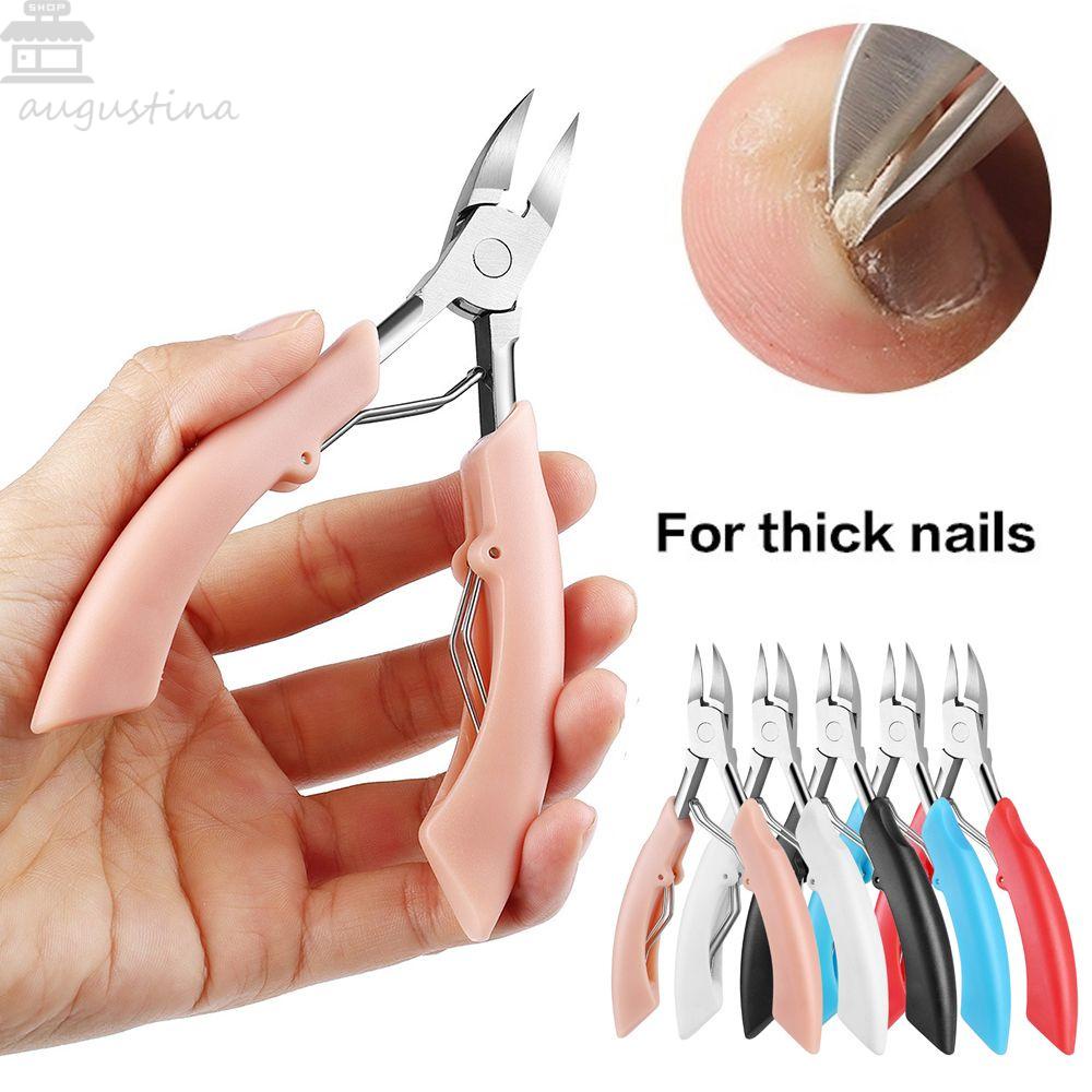 Agustin Eagle Nose Plier Profesional Stainless Steel Pedicure Alat Penghilang Kotoran Kulit Mati Manicure Nail Correction Nippers