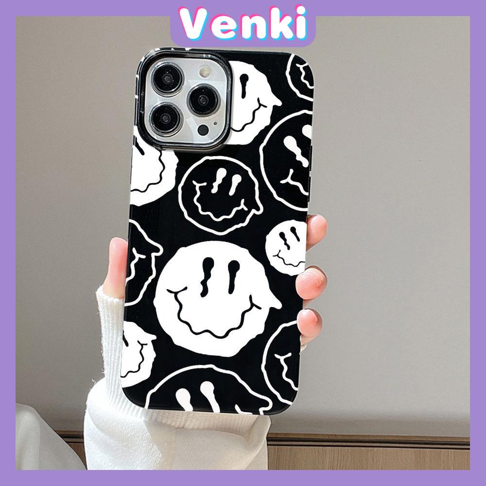 Case for iPhone 11 Soft TPU Glossy Black Candy Case Cute Fashion Smiley Camera Protection Shockproof For iPhone 14 13 12 11 Pro Max 7 8 Plus X XR