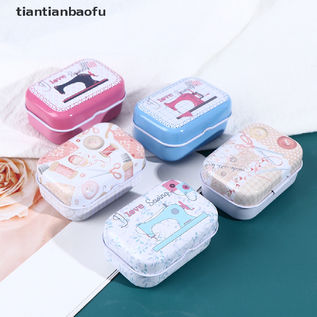 [tiantianbaofu] Lucu mini box sealed jar packing Kotak Perhiasan candy box Kotak Penyimpanan Kecil Butik