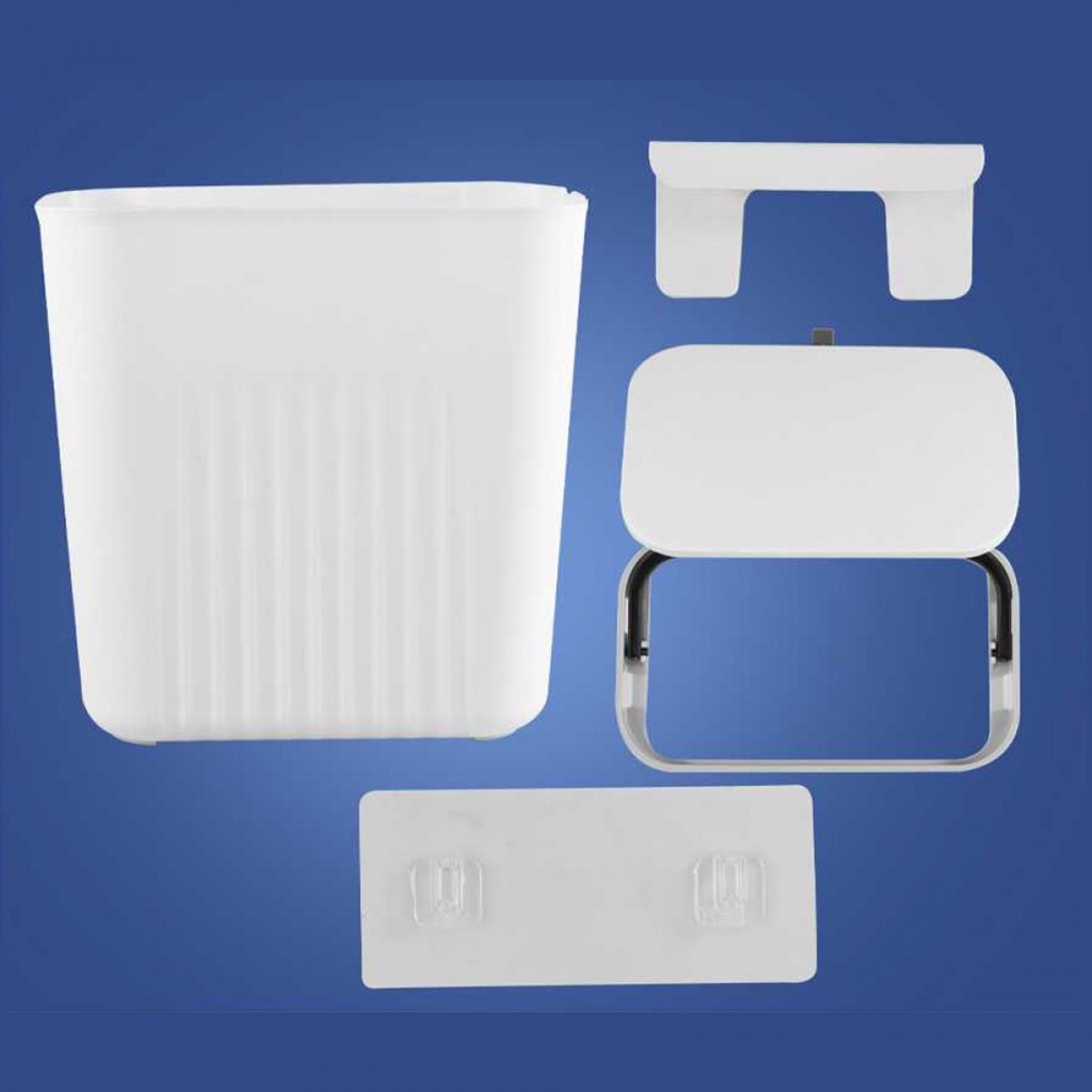 Kitchen Waste Trash Bin Tempat Sampah Dapur Toilet Gantung Tempel