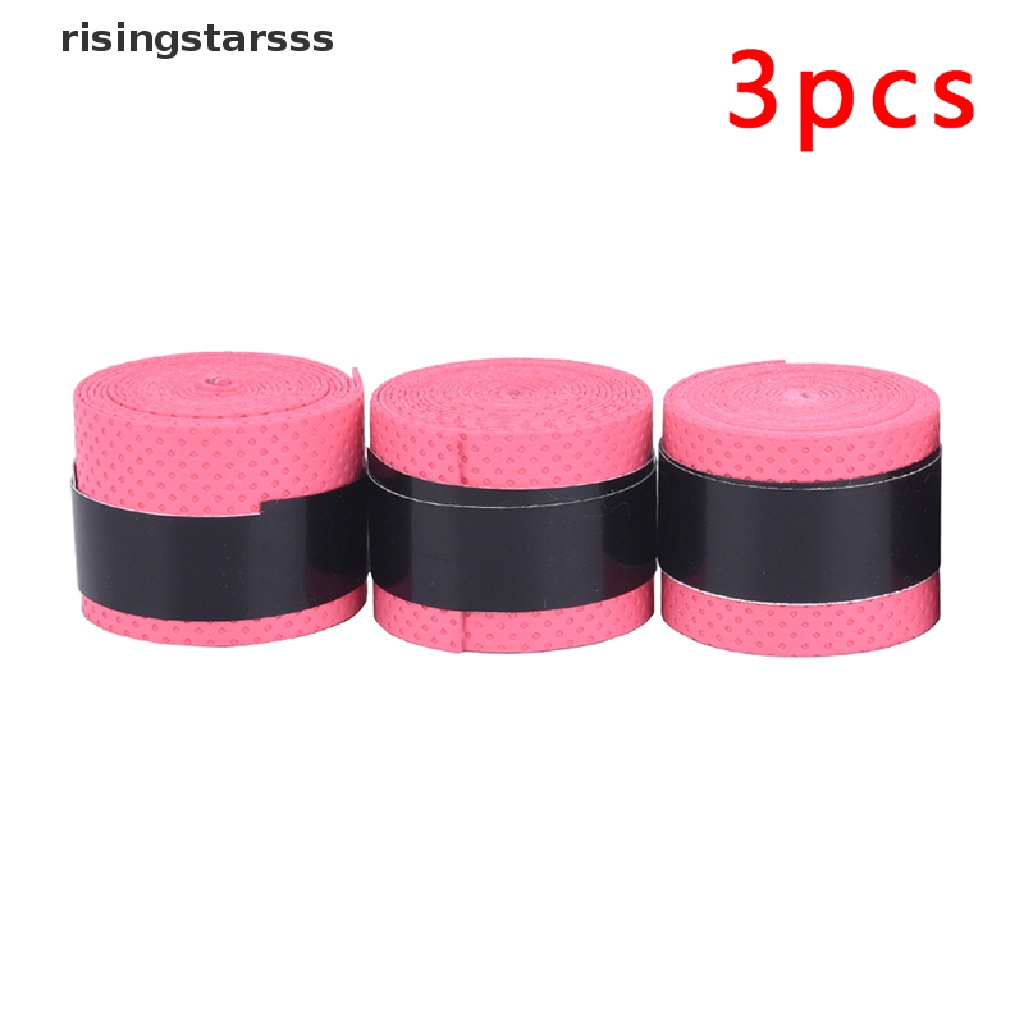 Rsid Span-new 3pcs Tennis Grip Anti Slip Badminton Overgrips, Raket Overgrips Jelly