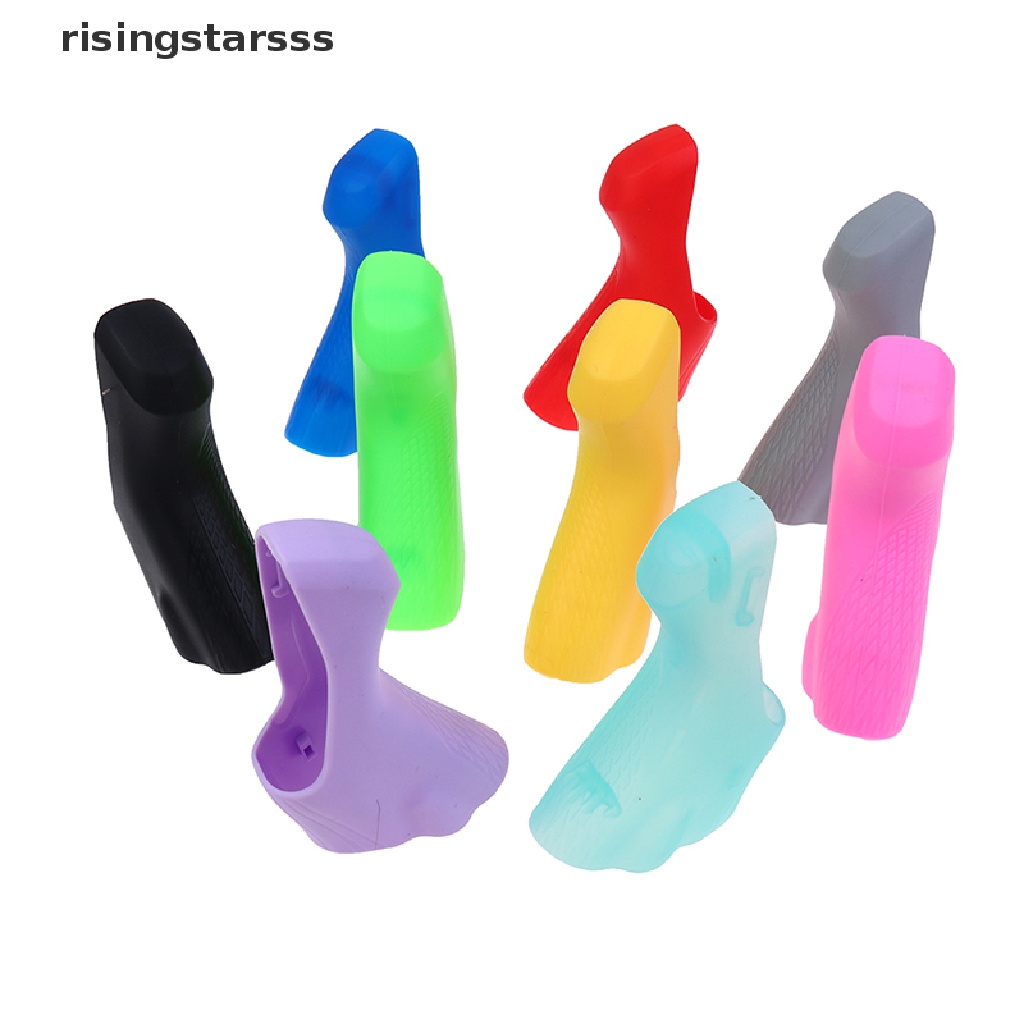 Rsid Span-new Sepeda Gunung Cocok Untuk ST-R7000 ST-R8000 Di2 STI Lever Hoods 9warna 1pasang Jelly