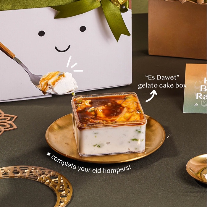 

Eid Special Es Dawet - VEGAN Low Calorie Gelato Cake Box