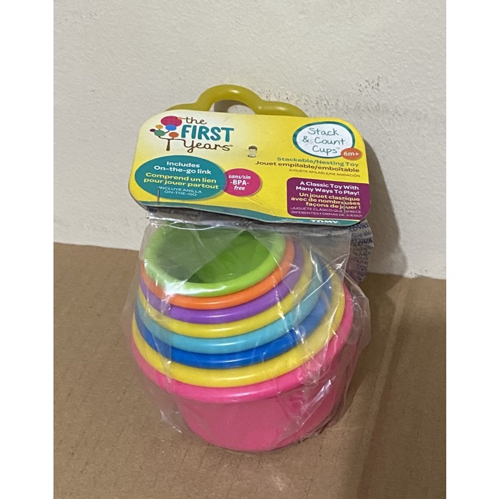 The first years stack count cups