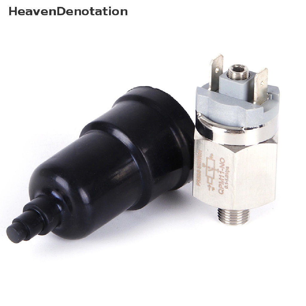 [HeavenDenotation] 1per4tekanan Mikro Saklar Hidrolik Diafragma Yang Dapat Disesuaikan QPM11-NC/QPM11-NO Pressure Switch Wire External Thread Nozzle HDV