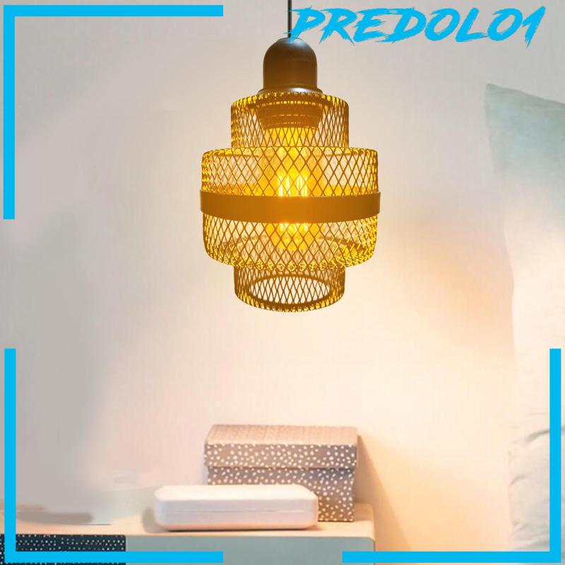 [Predolo1] Kap Lampu Gantung Pendant Light Fitting Lighting Metal Wire Light Penutup Kandang