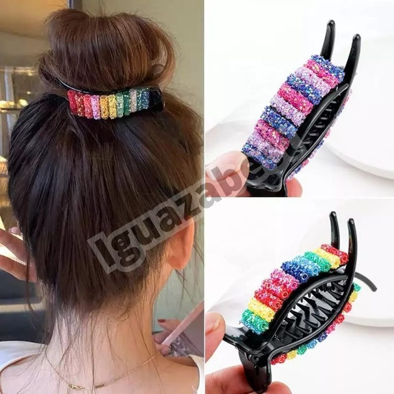 Jepitan Rambut Wanita Claw Clip Jepit Wanita Fashion Cewek Korea Sanggul Aksesoris