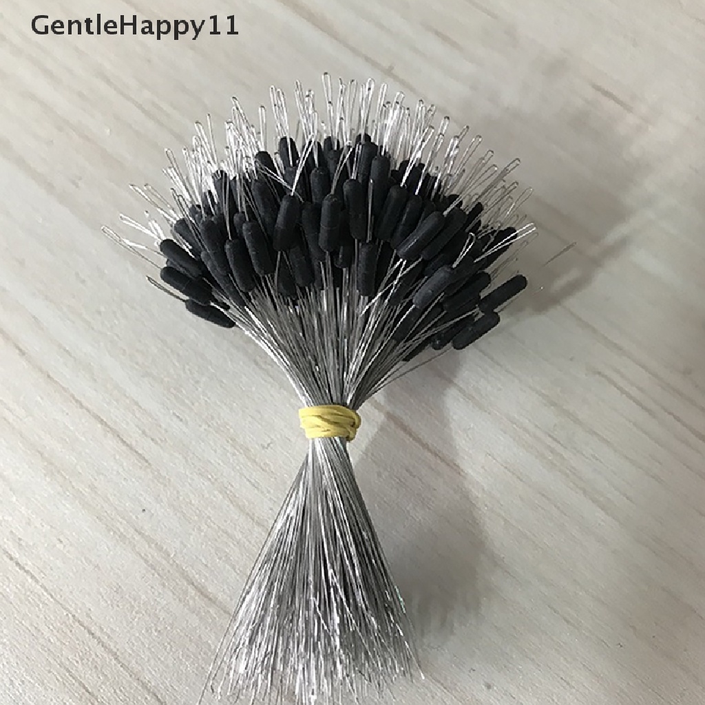 Gentlehappy 300pcs/lot Pelampung Karet Stopper Mancing Bobber Stopper Pelampung Silinder Space B id