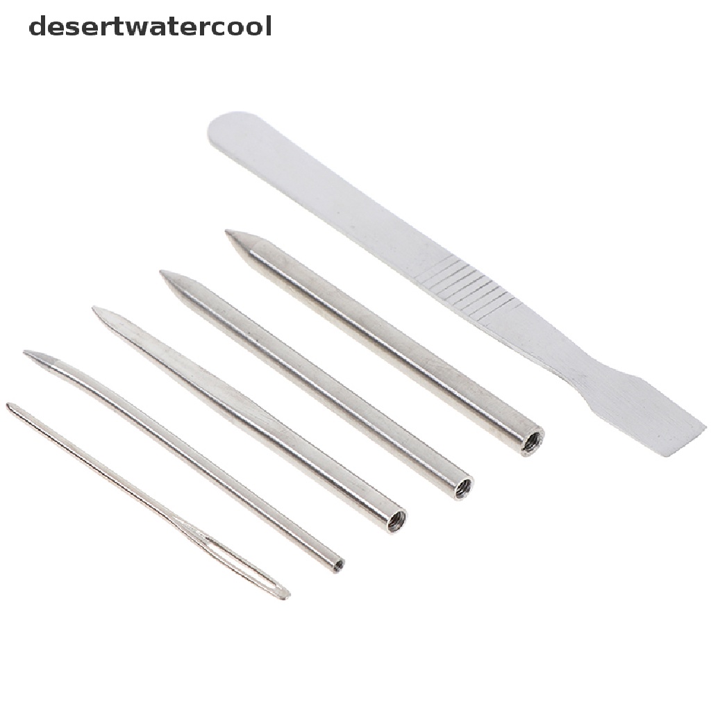 Deid 6pak Gelang Paracord Stainless Steel Fid Lacing Jahitan s Tool Set Martijn