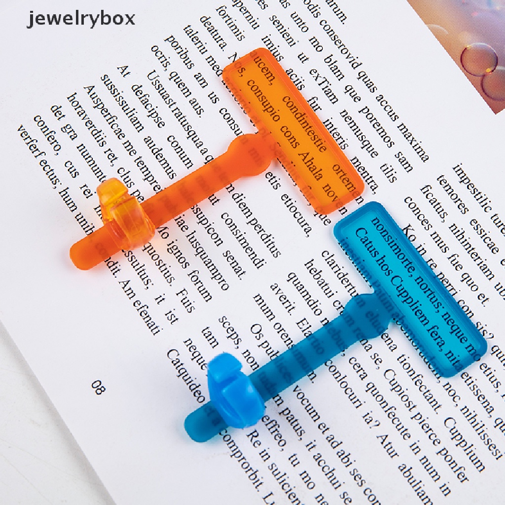 [jewelrybox] Strip Bacaan Pandu Jari Fokus High Dyslexia Tools Untuk Anak-Anak Pembaca Awal Anak Reading Magnifier Boutique